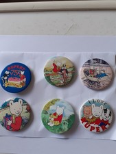 Rupert bear badges - rupert, including