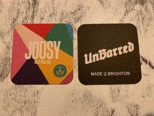 Unbarred Brewing Beer mat x 2