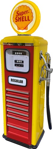 Shell vintage retro - retro, petrol
