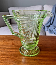 Large art deco Sowerby uranium