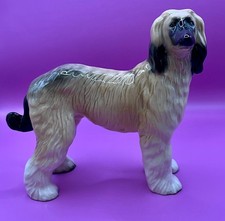 Vintage Large Figure of an Afghan Hound, Made in England, Elegant, Hound, Dog