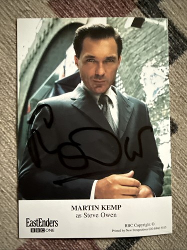 Martin kemp eastenders signed - martin,