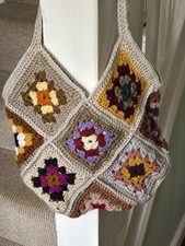 Handmade crocheted multi - crocheted,