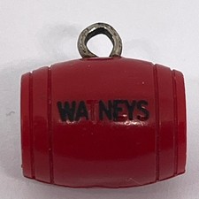 Vintage Watneys Red Barrel London Brewery Keyring Fob Beer Ale Drink Brewing UK