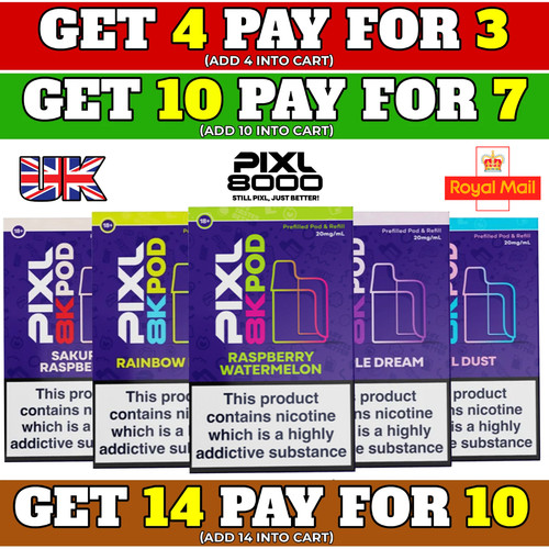 Pixl 8000 refill 20mg - refill,