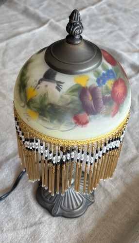 Victorian style boudoir lamp - victorian,