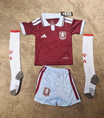Adidas aston villa home youth - aston,