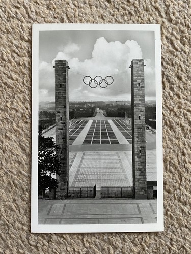 Rppc 1936 berlin olympics - rppc,