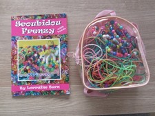 Scoubidou Frenzy Book & Mini Backpack of Beads & Strings