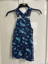 Kite Short Dungarees With Sharks Fish Stingray  On Age 5 Years Boys