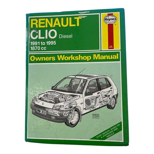 Renault clio diesel workshop - renault,