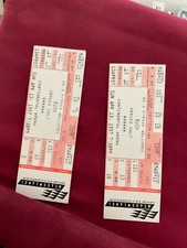 Bush Concert Ticket 2  UNUSED
