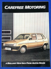 1985-88 AUSTIN ROVER Brochure
