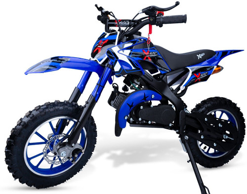 Dirt bike blue - dirt,