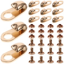  12 Pcs Lace Fastener Boot Eyelet Repair Kit Shoe Hook Metal Hooks for Boots