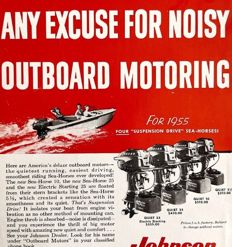 Johnson seahorse outboard - seahorse,