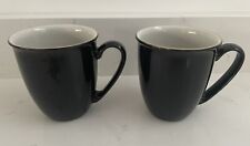2 x Denby Everyday Black