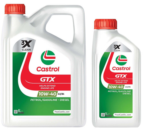 Castrol gtx 10w40 sn - castrol,