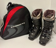 Salomon Evolution 7.0 Ski Boots Size 25.5 / 292mm with Carry Bag