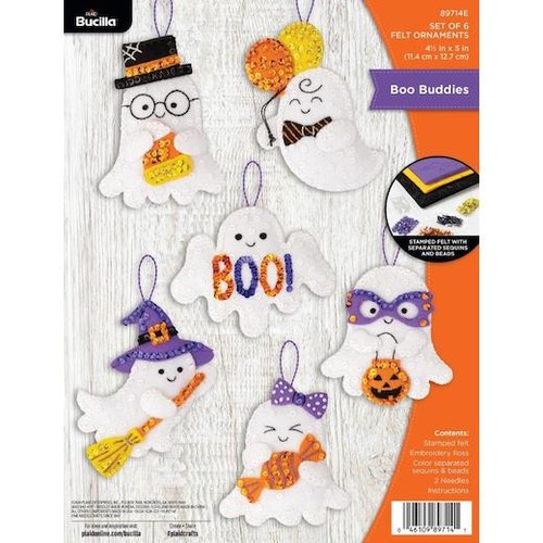 Bucilla felt ornaments - felt,