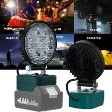 ✅ For Makita 18V Li-Ion LED Work Light Workshop Spotlight Torch Camping Outdoor
