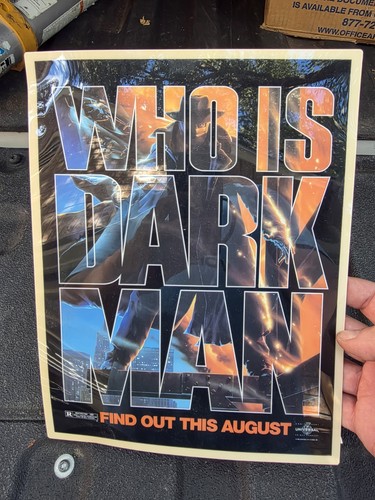 Darkman 1990 movie promo - movie,