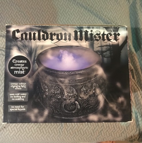 Halloween cauldron mister - cauldron,