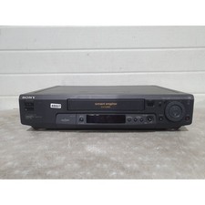 Sony SLV-SE80UX Video Cassette Recorder Only Black Wired SCART 22W Hi-Fi Stereo
