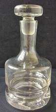 Vintage Clear Glass Decanter