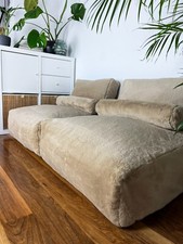 Faux Fur Floor Sofa with