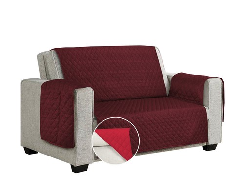 Quilted reversible sofa slip - reversible,