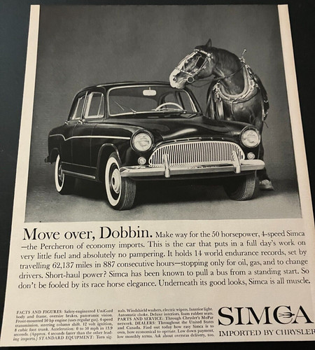 Chrysler simca next - chrysler, horse