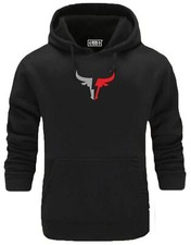 Bull Head Hoodie Gym Clothing