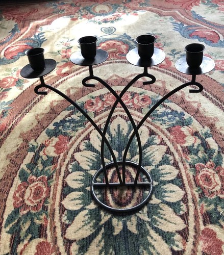 Vintage wrought iron large - vintage,