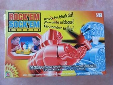 Mattel Rock 'Em Sock 'Em Robots Original Fighting Game In Box Working 2003 Rare