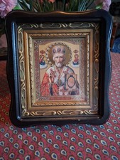 Nicholas orthodox icon in - st,
