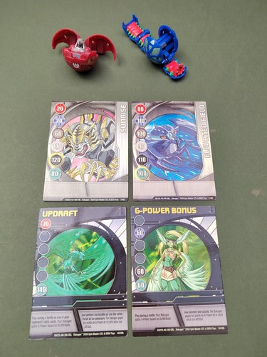 Bakugan figures with - figures,
