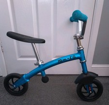 Blue Micro Balance Bike Good Condition