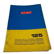 Fiat 125 Spare Parts Catalog Body 1970 603.10.260