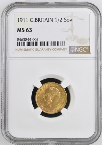 1911 britain 2 sovereign - g.,
