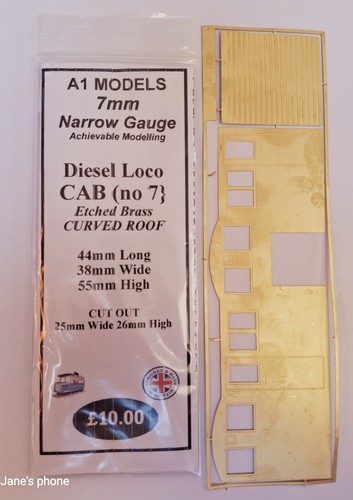 A1models 7mm diesel loco cab - a1models,
