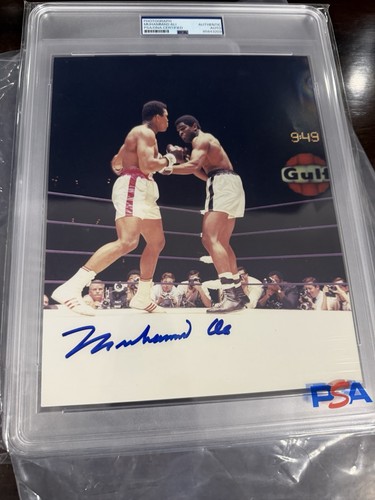 Muhammad ali 8x10 photo signed - muhammad,