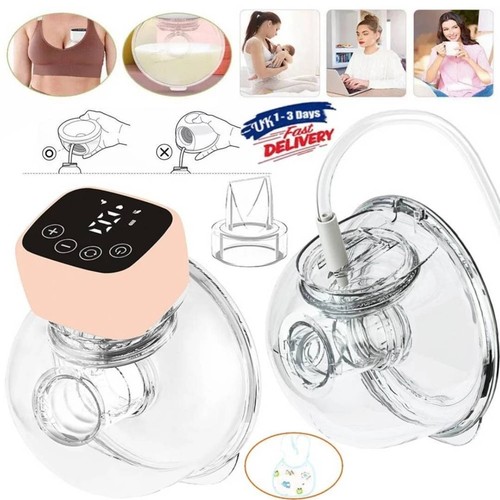Wearable electric breast pump - breast,