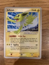 Pokemon Cards Gold Star Rare Jolteon  101/108. World Championships 2008 Rare 
