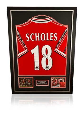 Paul scholes signed framed - signed,