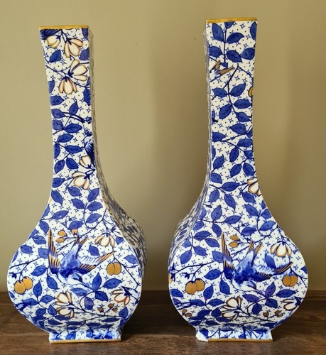 William brownfield pair vases - william,