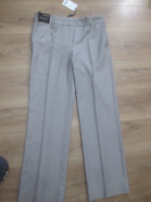 NEXT Size 14 L Grey black  Tailored Slouch stretch Trousers Brand New with Tags
