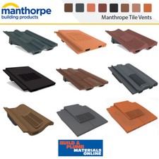 Manthorpe Roof Tile Vents * Roof Ventilation *  Tile Vent * Accessories Options 