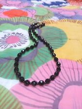 Vintage 20s French Jet Glass