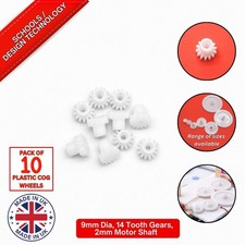 Pack of 10,  9mm Dia Plastic